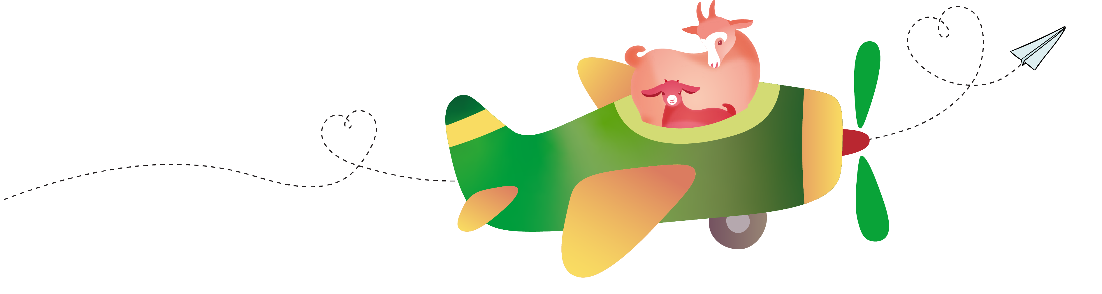 Cabrita Capricare en avión